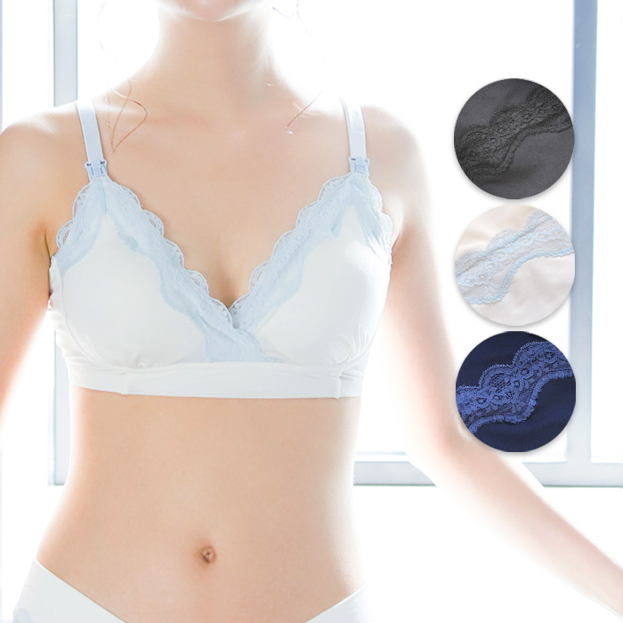＼SALE 50％OFF／ マタニティ 授乳ブラ モールドカップ ノンワイヤー 【 マミールナ 】