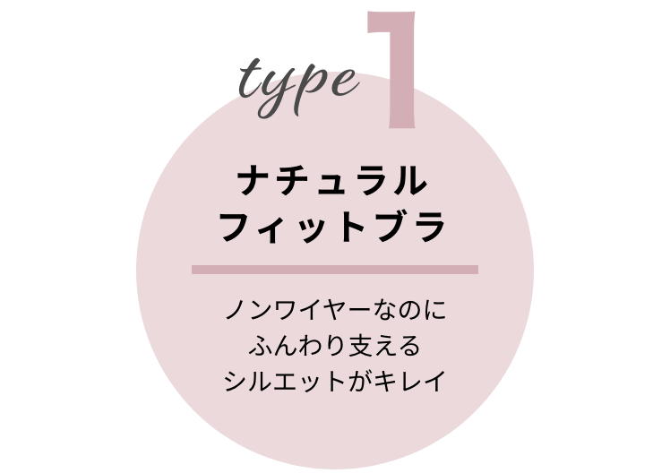 ナチュラルフィットブラ